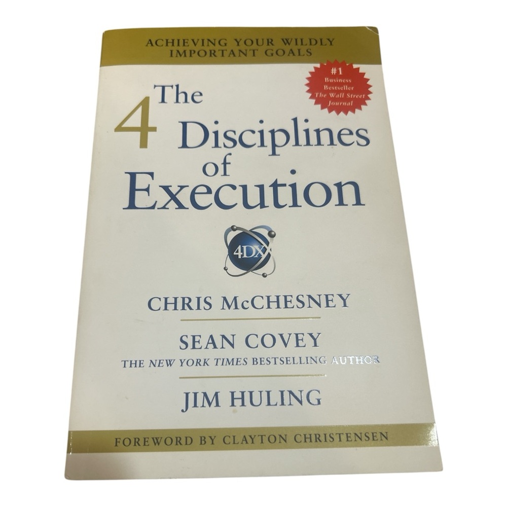 The 4 Disciplines of Execution Book